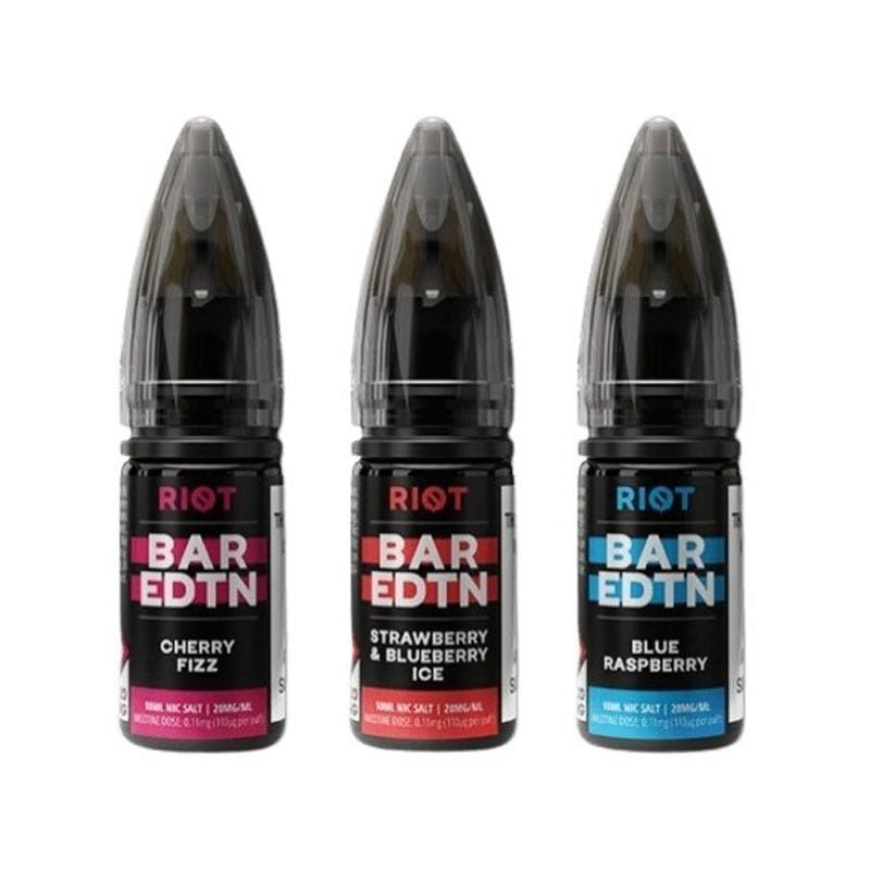 Riot Squad Bar Edition Nic Salt 10ml E-liquids - Box of 10 - Vape Club Wholesale