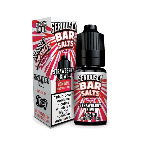 Seriously Bar Salt 10ml E-liquids Nic Salts - Box of 10 - Vape Club Wholesale