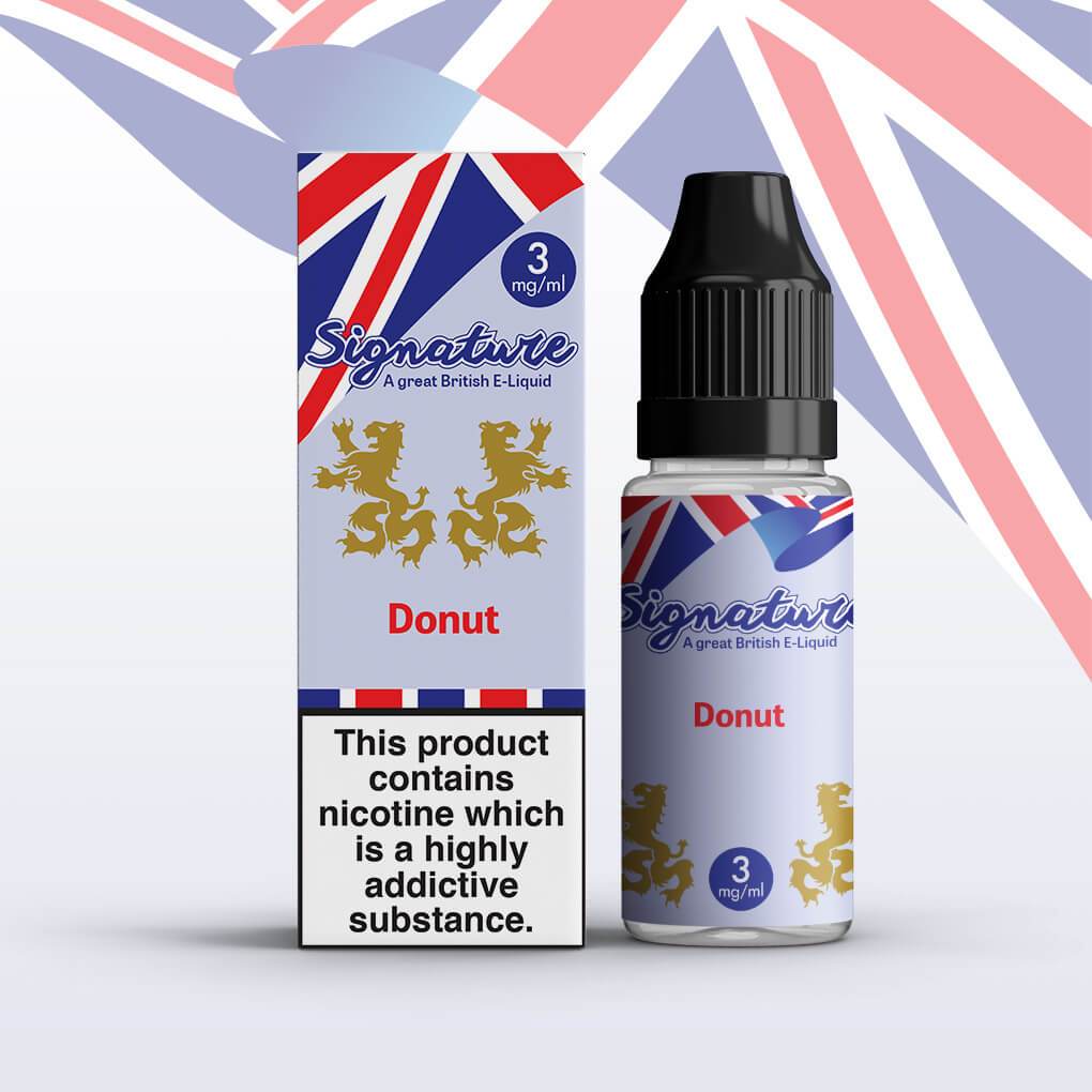 Signature - Donut - 10ml (Pack of 10) - Vape Club Wholesale