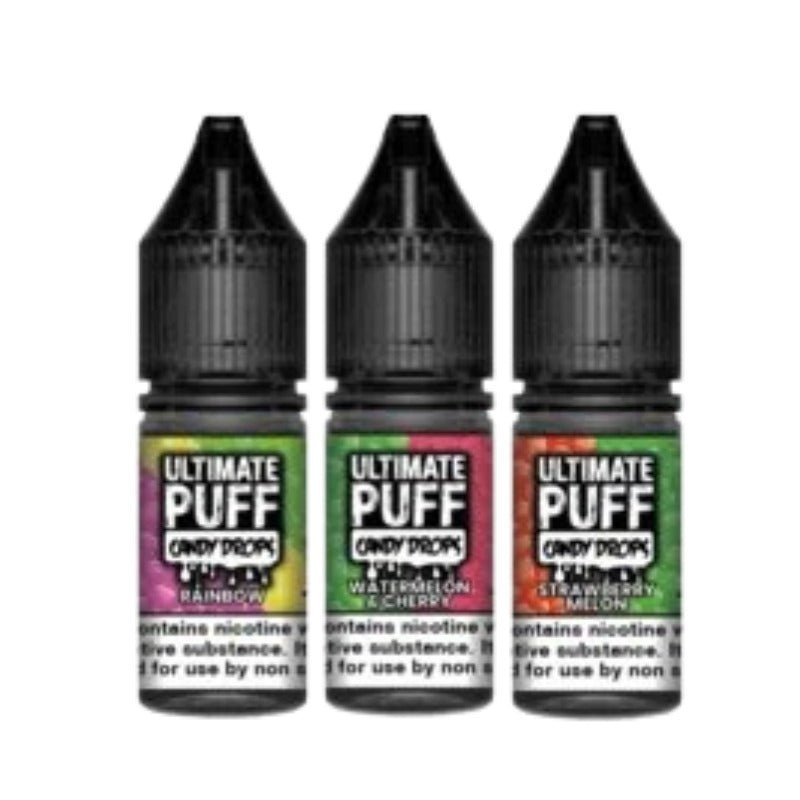 Ultimate Puff 50/50 Candy Drops 10ML Shortfill (Pack of 10) - Vape Club Wholesale