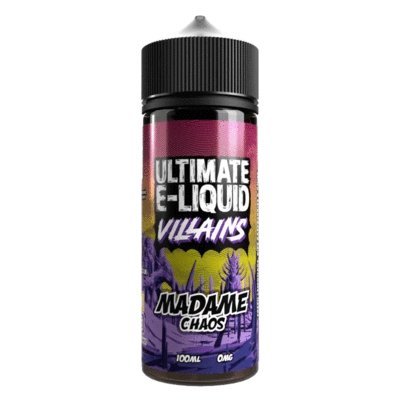 Ultimate Puff Villains 100ML Shortfill - Vape Club Wholesale