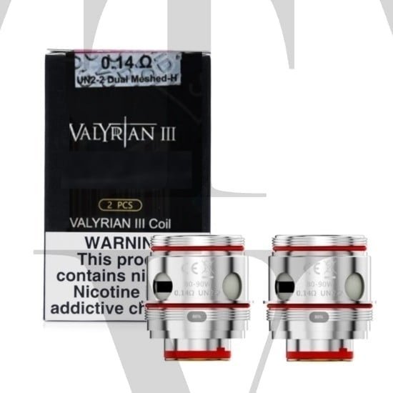 Uwell Valyrian 3 Coils-Pack of 2 - Vape Club Wholesale