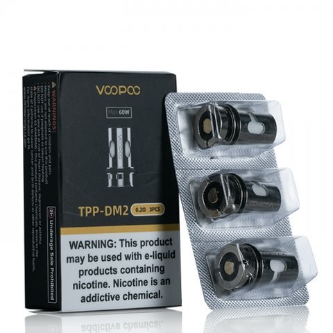 VOOPOO TPP-DM2 Coil 0.2ohm 3PCS/Pack - Vape Club Wholesale